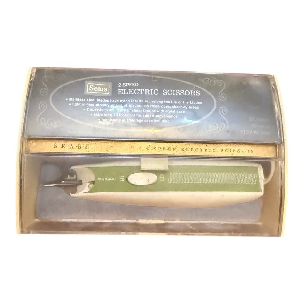 Vintage Sears‎ Electric Scissors